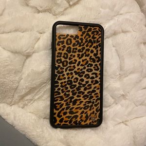 Wildflower Leopard Print Case